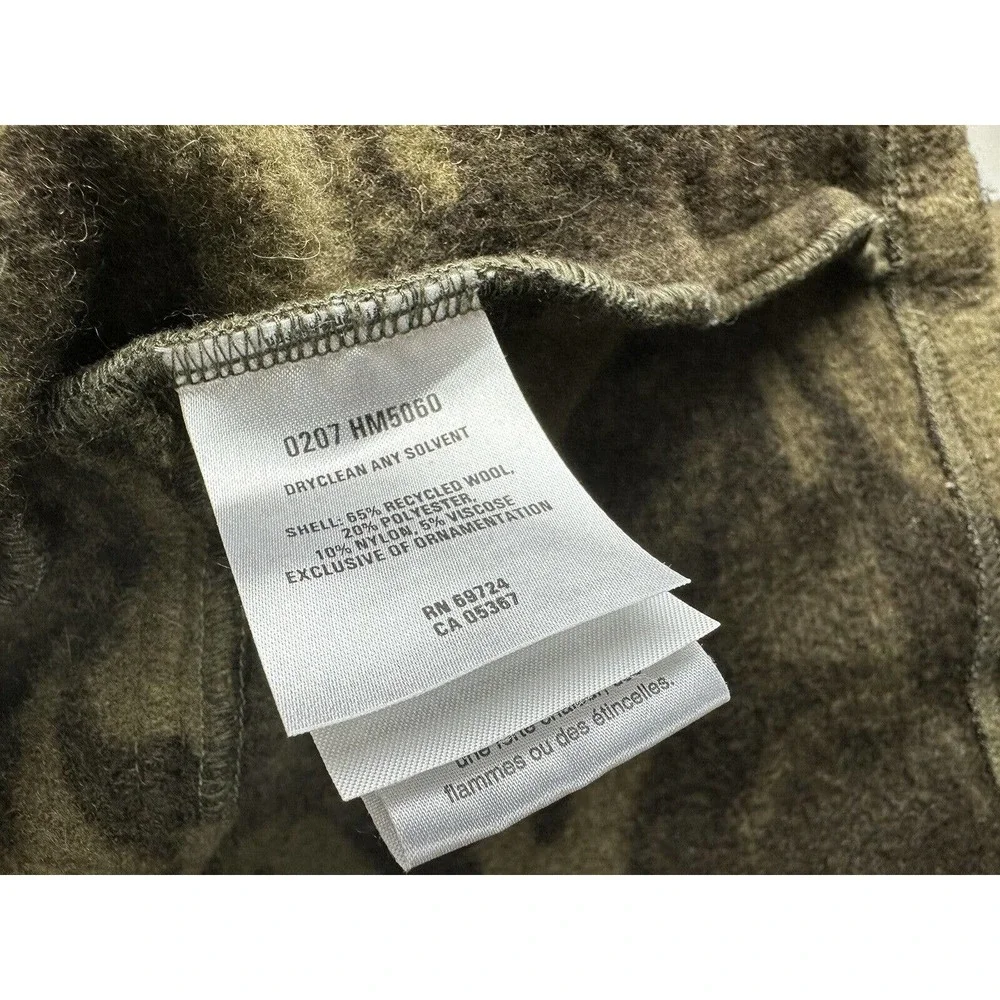 Columbia Men's Monarch Pass Camo Wool Blend Hooded Hunting Coat Size Large EUC - Picture 5 of 7